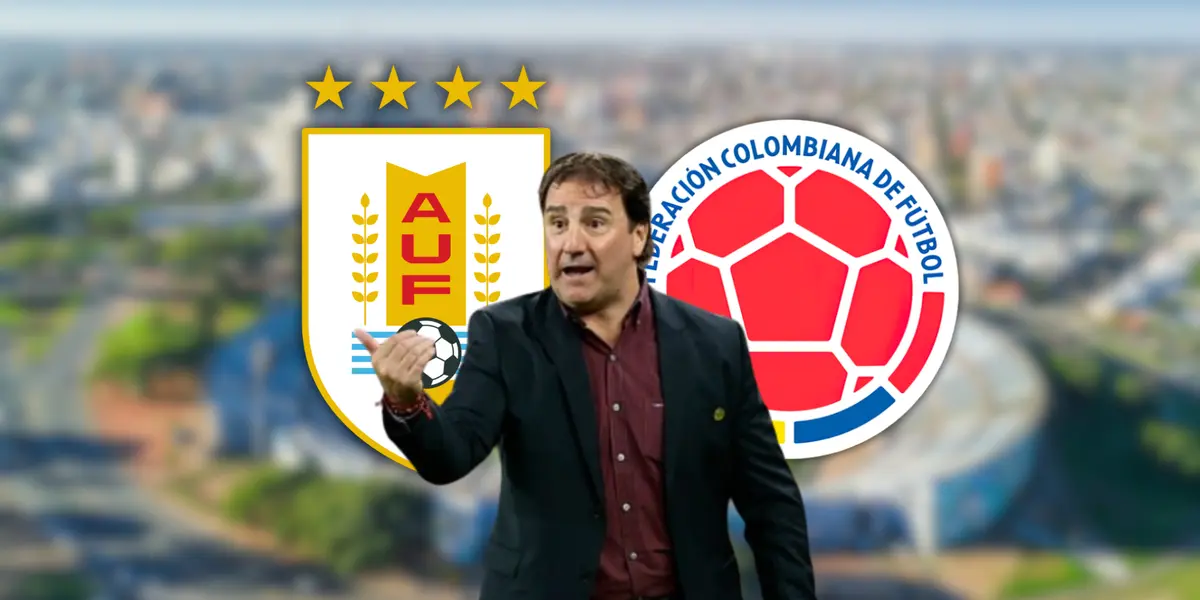 Uruguay vs Colombia Foto: Eurosport y Escudoteca