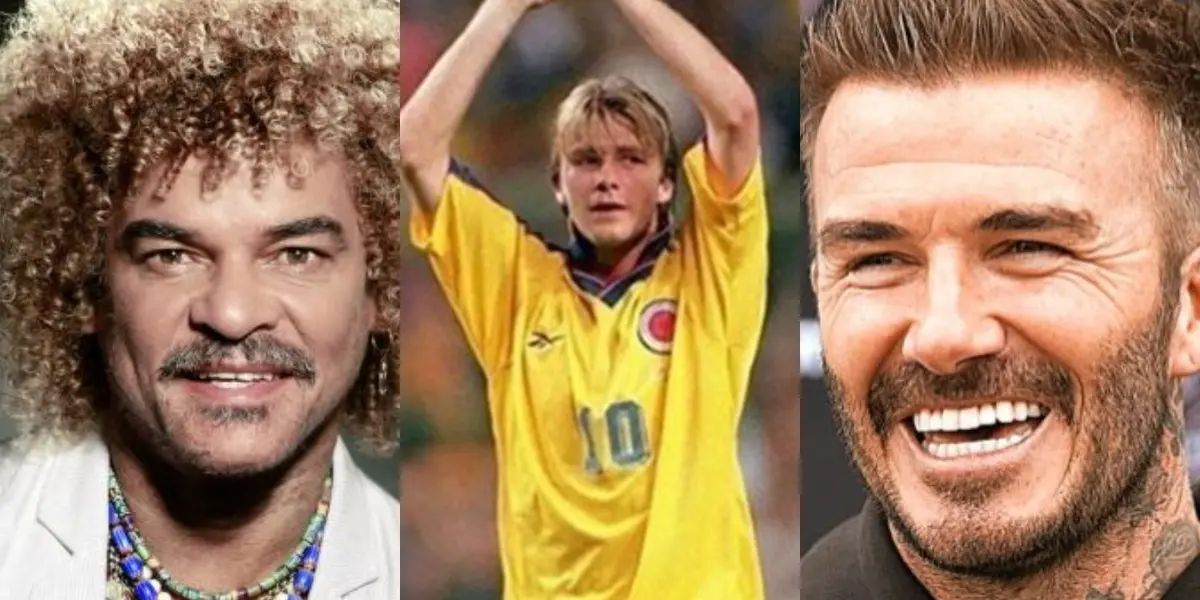 Valderrama es uno de los líderes del marketing deportivo en la década de los 90 con su famoso corte de cabello y su estilo, a David Beckham le marcó un precedente.
