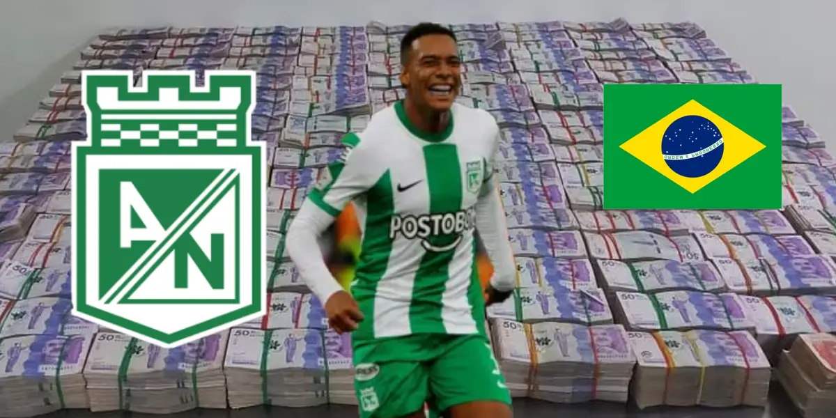 Vale $3 mil millones y la fortuna que exige Nacional por joya Brahian Palacios