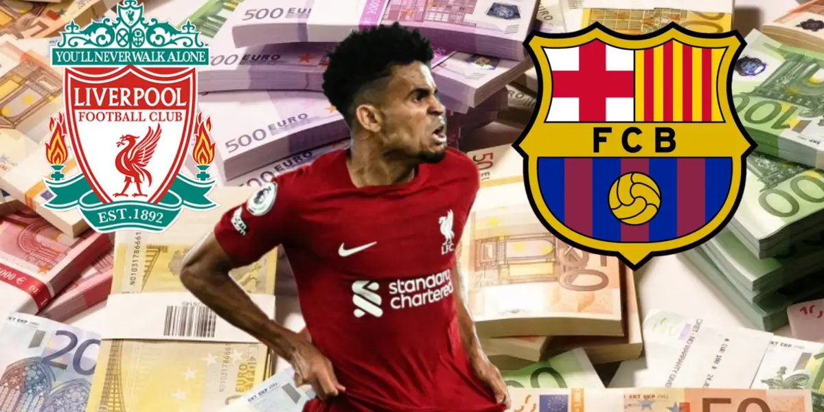 Vale $320 mil millones de pesos, lo que pide Liverpool a Barcelona por Luis Díaz