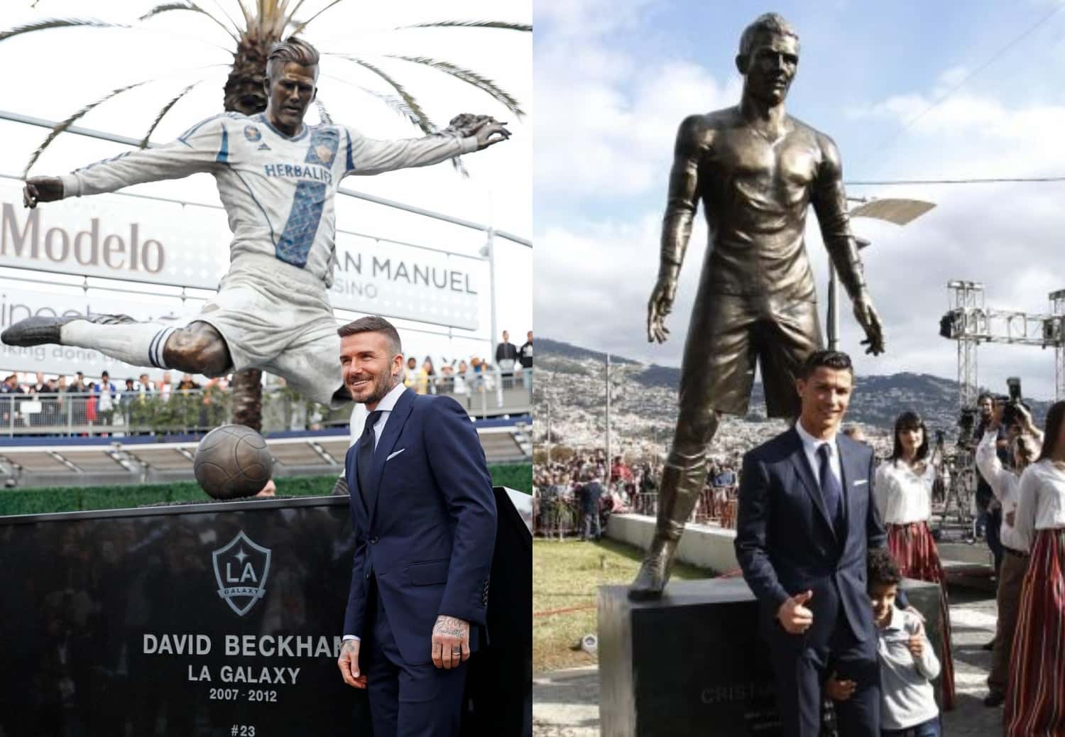 Varias futbolistas tienen estatuas en su honor por lo que han hecho a nivel deportivo, pero una de las más grandes en el mundo es la de Carlos Valderrama en Colombia y la cifra que costó hacerla sorprende.