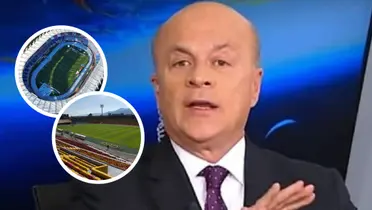 Vélez habló claro: Esta debe ser la sede de la Selección Foto: Captura de Win Sports, IDRD y Alcaldía de Barranquilla