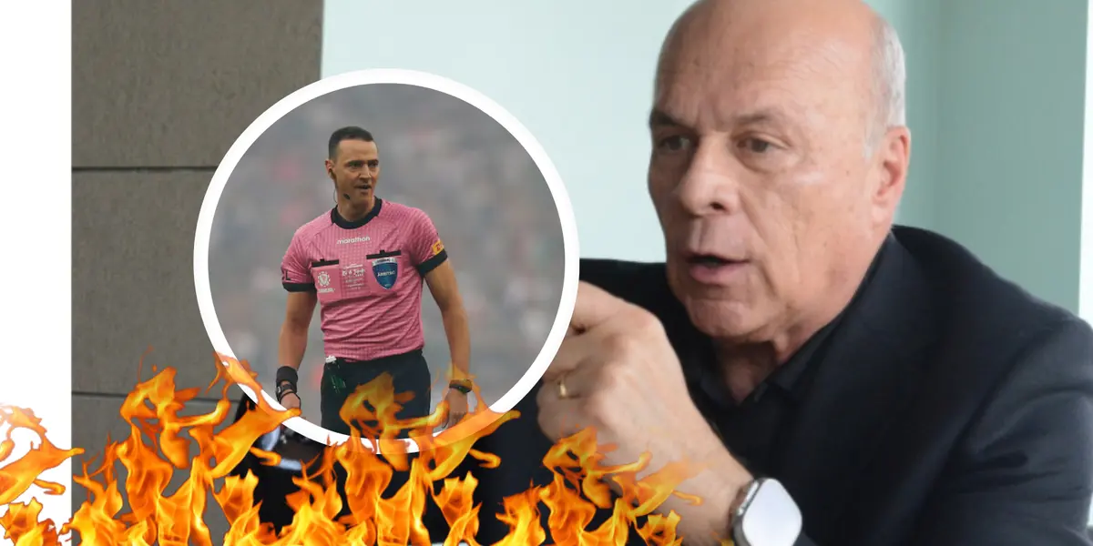 Vélez lanzó una pista sobre Roldán que podría destapar un escándalo en el arbitraje del FPC. Foto: CAV y CONMEBOL