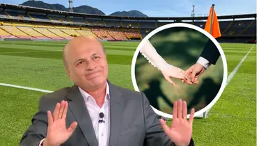 Vélez le tira a Millonarios y Santa Fe por El Campín: “¡Que hagan su estadio!” Foto: Captura de Win Sports, Pexels y Sencia Bogotá