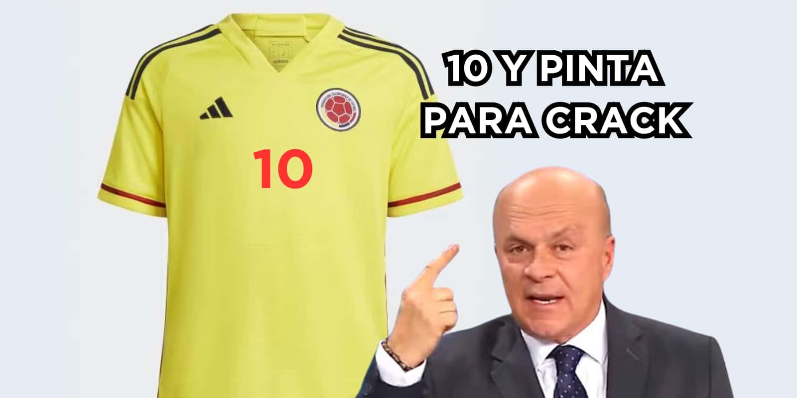 Vélez reveló a un 10 que pinta para crack. Foto de Vélez tomada de Publimetro, camiseta de Adidas Colombia.