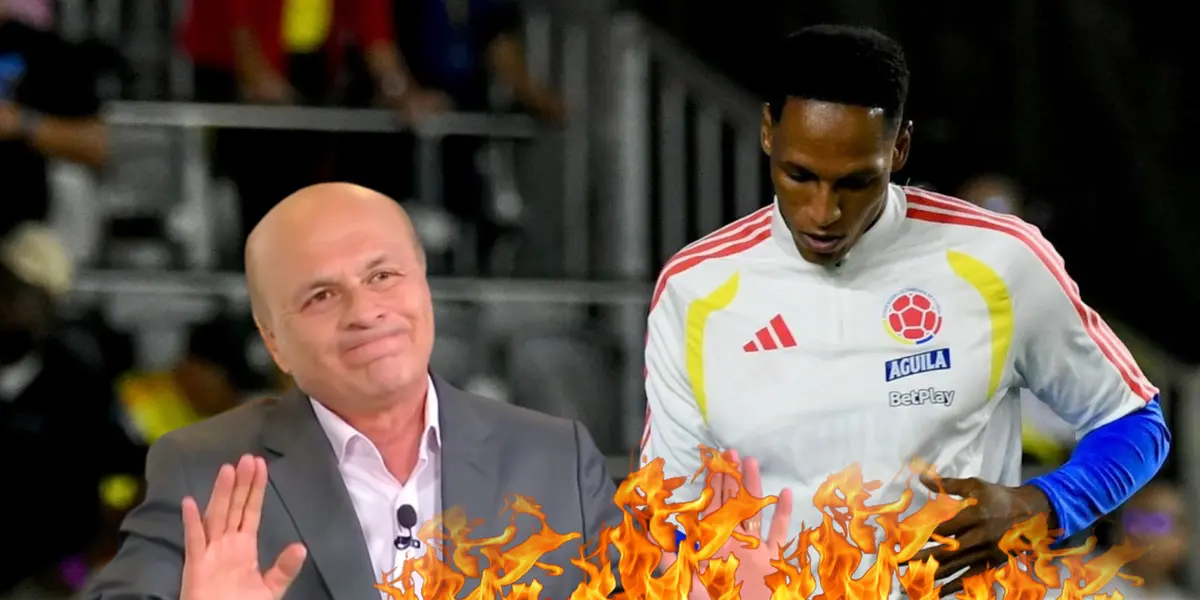 Vélez y su picante mensaje a Yerry Mina tras el 2 a 1 de Colombia en la Fecha FIFA Foto: FCF, Pexels y Captura de Win Sports