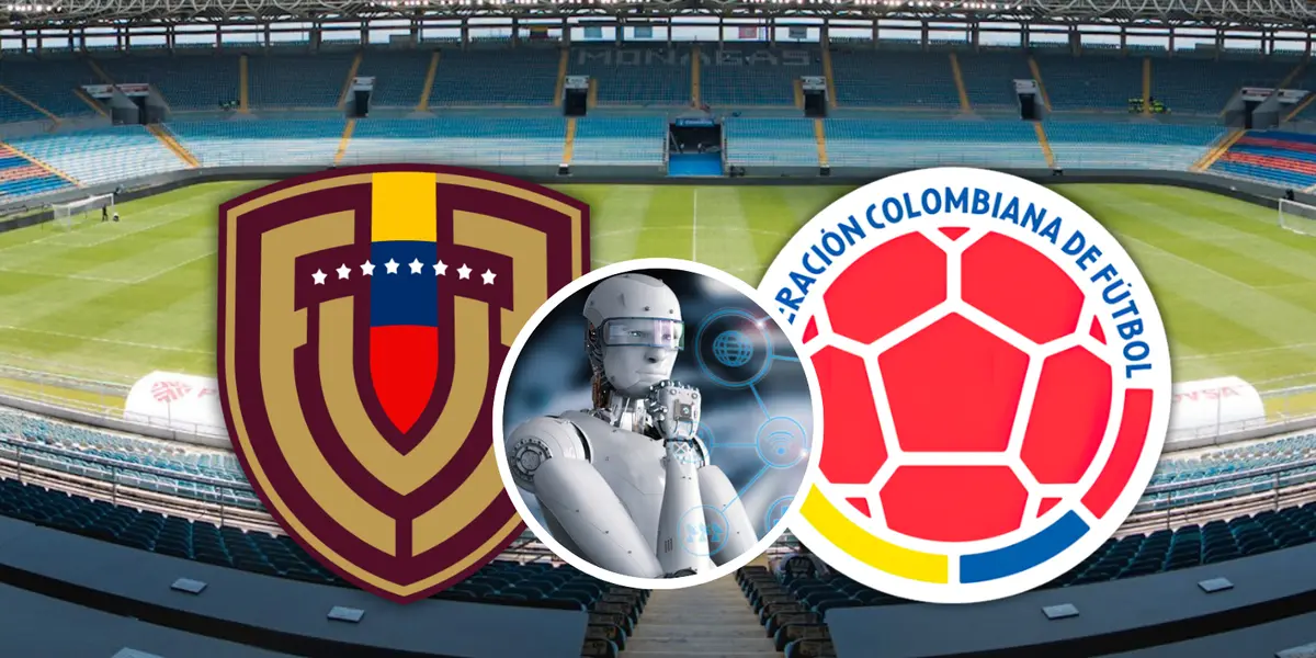 Venezuela recibe a Colombia en Maturín y este es el marcador de la IA Foto: La Vinotinto, Pexels y Escudoteca