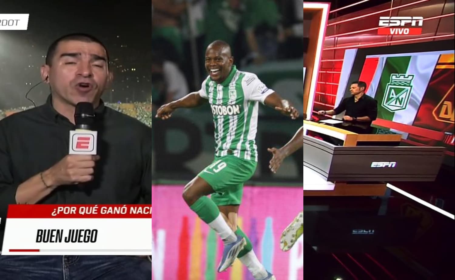 Víctor Hugo Aristizábal habló de la última victoria de Atlético Nacional.