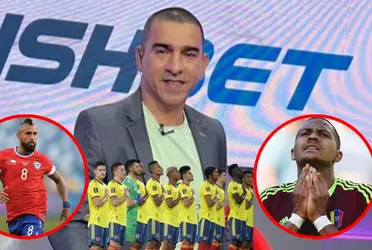 Víctor Hugo Aristizábal hablo de los partidos de la Selección Colombia contra Venezuela y Chile.