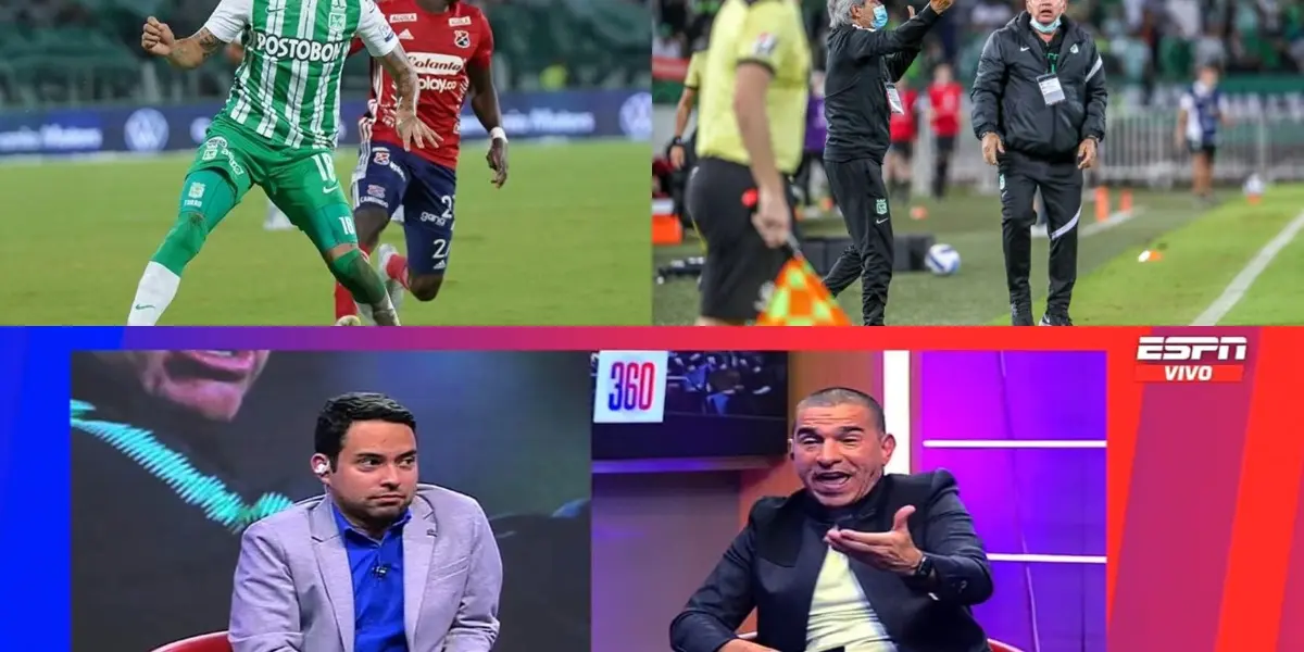 Víctor Hugo Aristizábal reaccionó a la situación que pasa en Atlético Nacional y emitió su opinión desde ESPN Colombia.