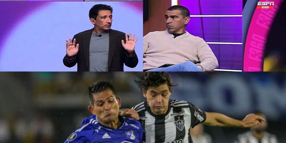 Víctor Hugo Aristizábal y Antonio Casale tuvieron un intenso debate en ESPN Colombia en torno a la actualidad de Millonarios FC.