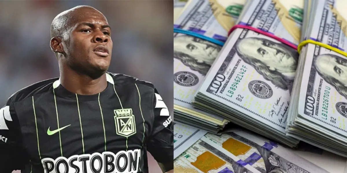 Víctor Ibarbo dejó un gran recuerdo en los hinchas de Atlético Nacional y traerlo nuevamente no sería un problema económico.