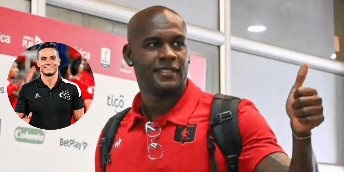 Víctor Ibarbo tuvo palabras de admiración y respeto con su entrenador Lucas González.