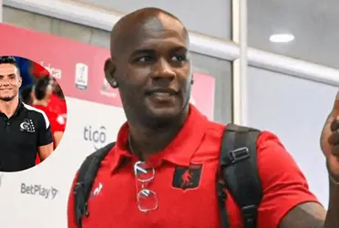 Víctor Ibarbo tuvo palabras de admiración y respeto con su entrenador Lucas González.