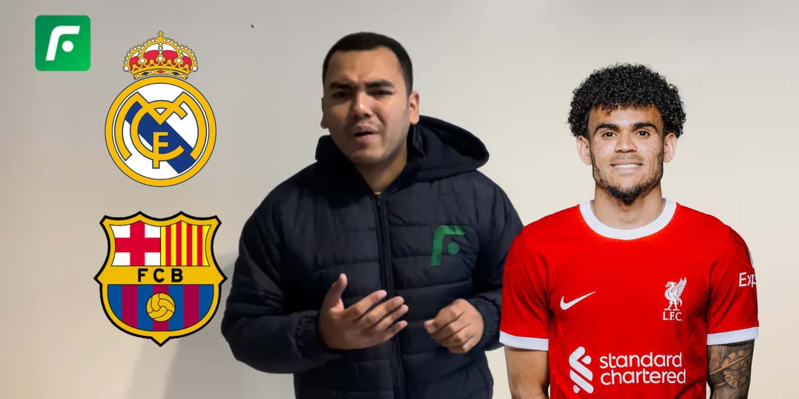 Víctor Romero habló con El Futbolero Colombia. Foto tomada de una captura pantalla El Futbolero Colombia y Liverpool Web Site.