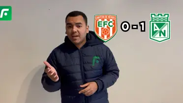 Victor Romero habló de Atlético Nacional. Foto tomada de captura de pantalla de El Futbolero Colombia.