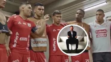(VIDEO) Juanfer Quintero "toca el orgullo" del Deportivo Cali y esta es la reacción de sorpresa de Pablo Giralt. Foto: Captura de América de Cali y Pablo Giralt