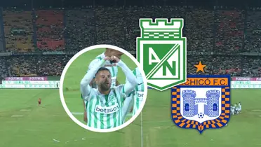 (VIDEO) Le dicen que está "pesado", pero Edwin Cardona responde con este golazo para adelantar a Nacional. Foto: Captura de Win Sports y Escudoteca