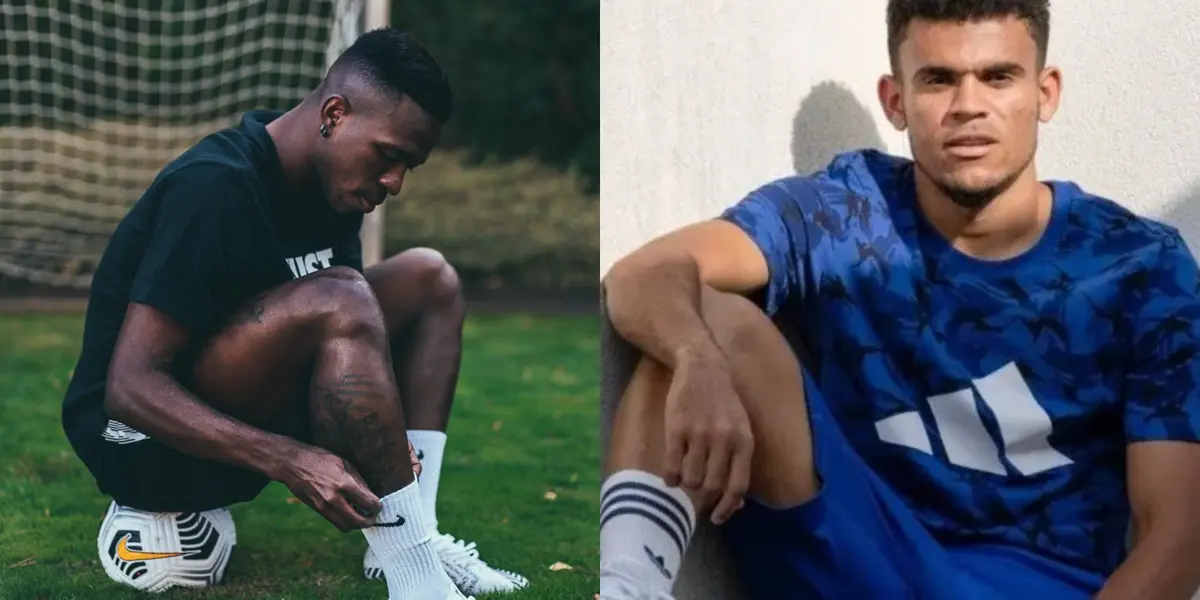 Vinícius Júnior es imagen de la marca Nike y en paralelo Adidas está haciendo una jugada maestra con Luis Díaz, en el vídeo que tienes te contamos los detalles ⬇️⬇️⬇️