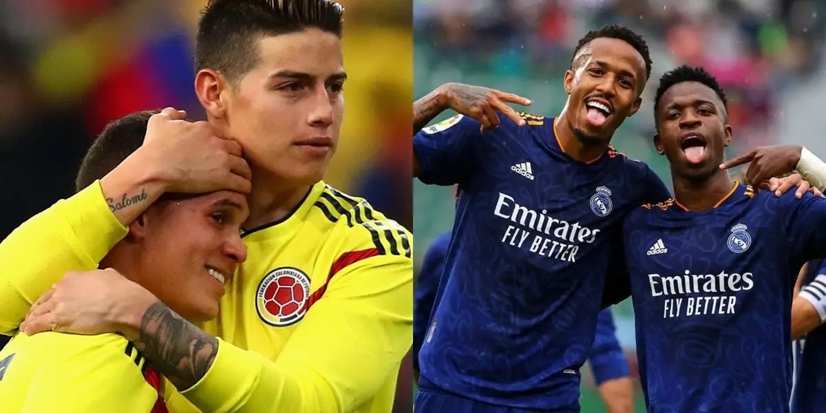 Vinícius Júnior y Éder Militão tienen una exitosa estrategia de trabajo que deberían considerar jugadores colombianos como James Rodríguez y Juan Fernando Quintero.