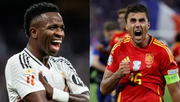 Vinícius Junior y Rodri Foto: Transfermarkt y Cadena SER