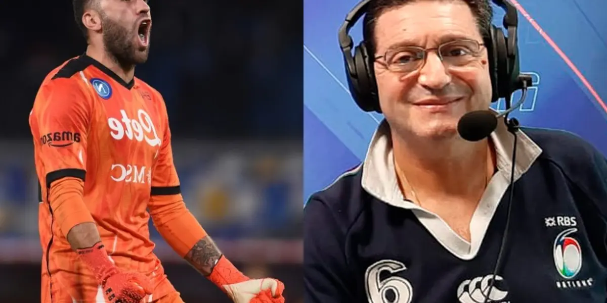 Vito como comentarista en ESPN no paró en elogios con Ospina contra el Atalanta; el comunicador destacó lo valioso e importante del colombiano en el Napoli.