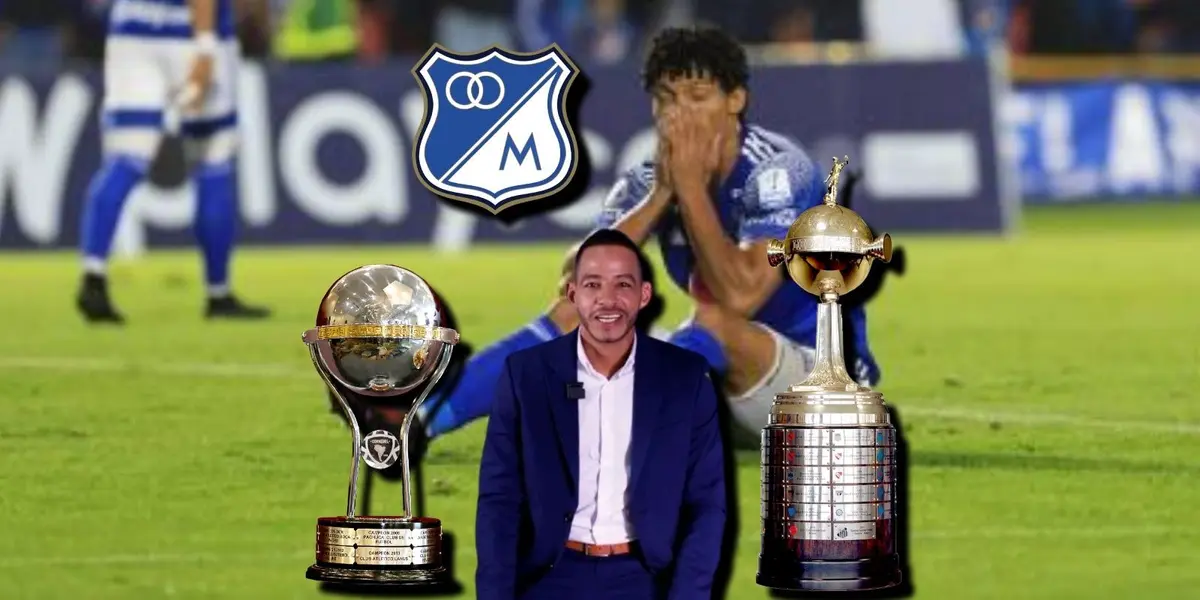 Wilder Medina analizó por qué a Millonarios no le alcanza en Copas Internacionales.