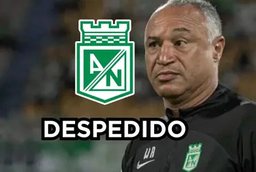William Amaral fue despedido en Atlético Nacional.