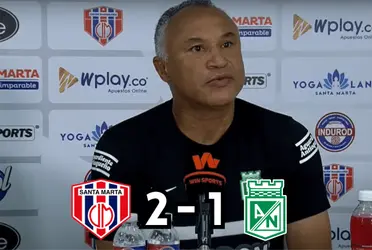 William Amaral le hizo una petición a todos los jugadores de Atlético Nacional, después de perder contra Unión Magdalena.