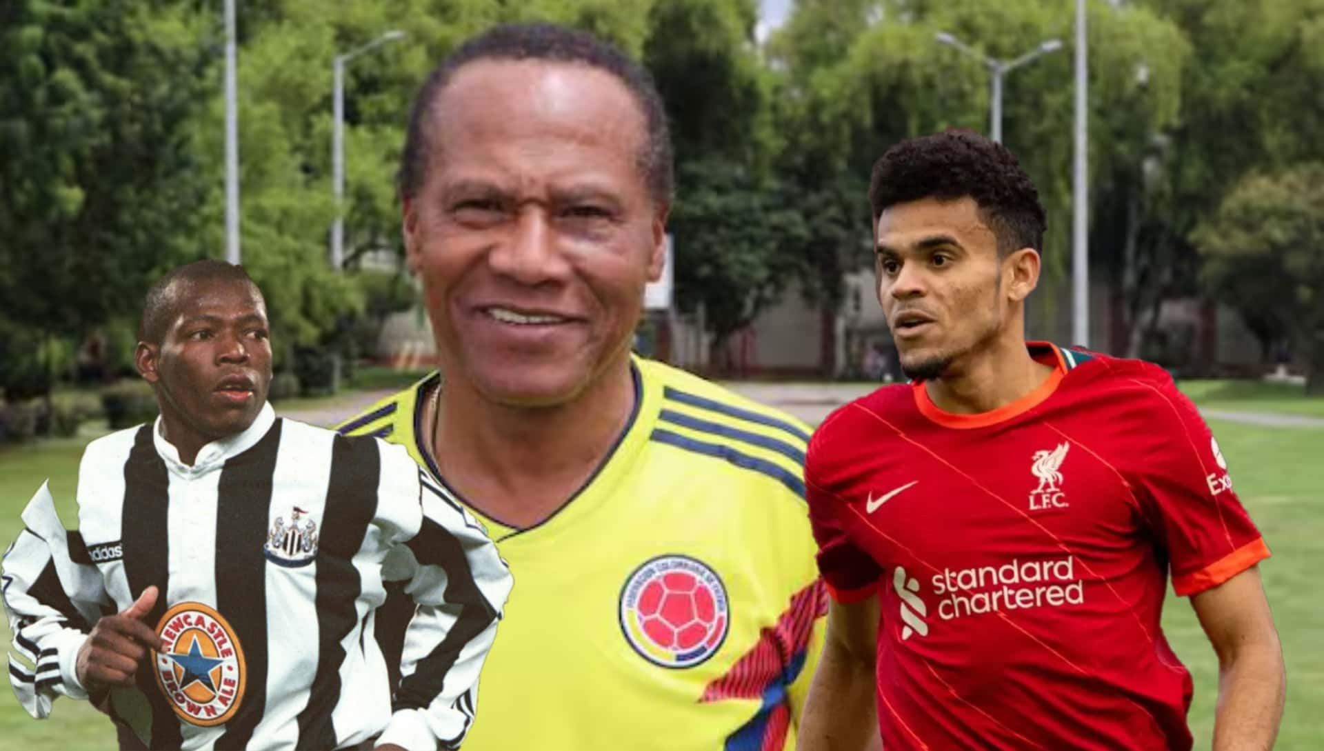 Willington Ortiz, Luis Díaz y Tino Asprilla- Fotos: Transfermarkt, Caracol Radio y Antena 2