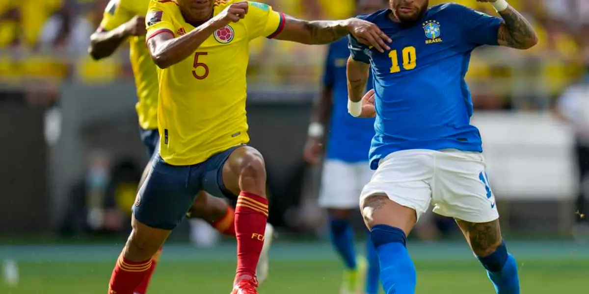 Wilmar Barrios fue uno de los mejores jugadores de Colombia contra Brasil y su trabajo fue clave para poder hacer respetar la condición de local.