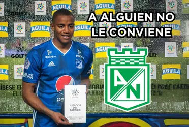 Wuilker Faríñez el ex Millonarios FC se convertiría en el nuevo jugador de Atlético Nacional.