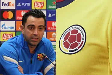 Xavi Hernández no paró en elogios hace poco tiempo con un jugador colombiano y lamentó que no hubiese llegado nunca al FC Barcelona.