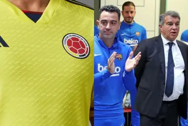 Xavi Hernández quiere armar un poderoso FC Barcelona y en sus fichajes figura el nombre de un colombiano con el que soñaría.