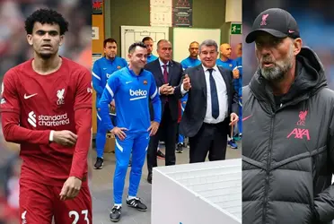 Xavi Hernández quiere a Luis Díaz en el FC Barcelona y Jürgen Klopp le daría a otro jugador.