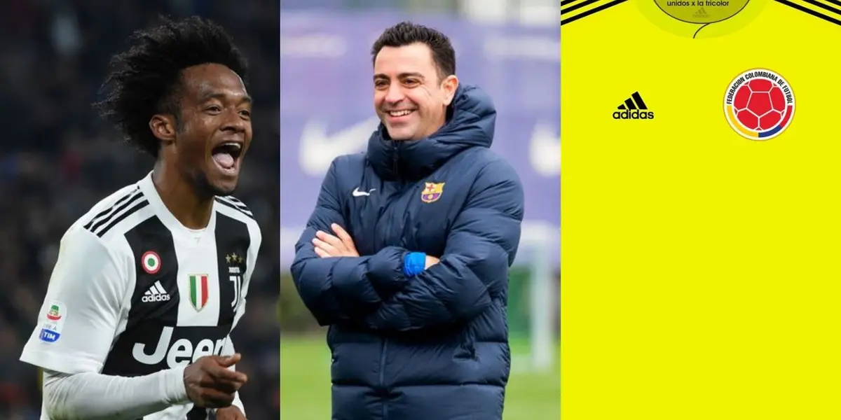 Xavi Hernández reveló cuándo quiso fichar a Cuadrado y como entrenador también perdió la oportunidad de fichar a otro jugador colombiano.
