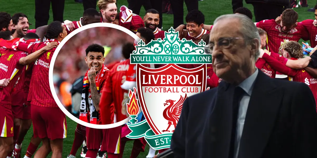¿Y Luis Díaz? Atención al compañero del Liverpool que Florentino Pérez se llevaría al Real Madrid. : LFC, Real Madrid y Escudoteca