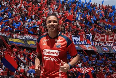 Yairo Moreno fue presentado por el Deportivo Independiente Medellín y sus aficionados mostraron todo su cariño.