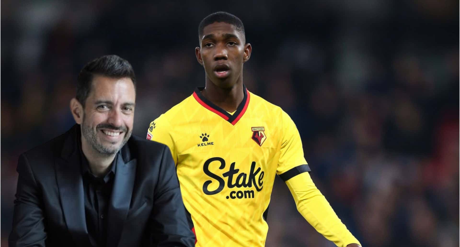 Yáser Asprilla anotó un golazo para el Watford. FOTO: 'X'