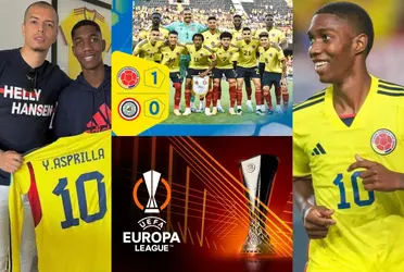 Yaser Asprilla destacado en la Selección Colombia y un equipo de Europa lo tendría listo para firmarlo.