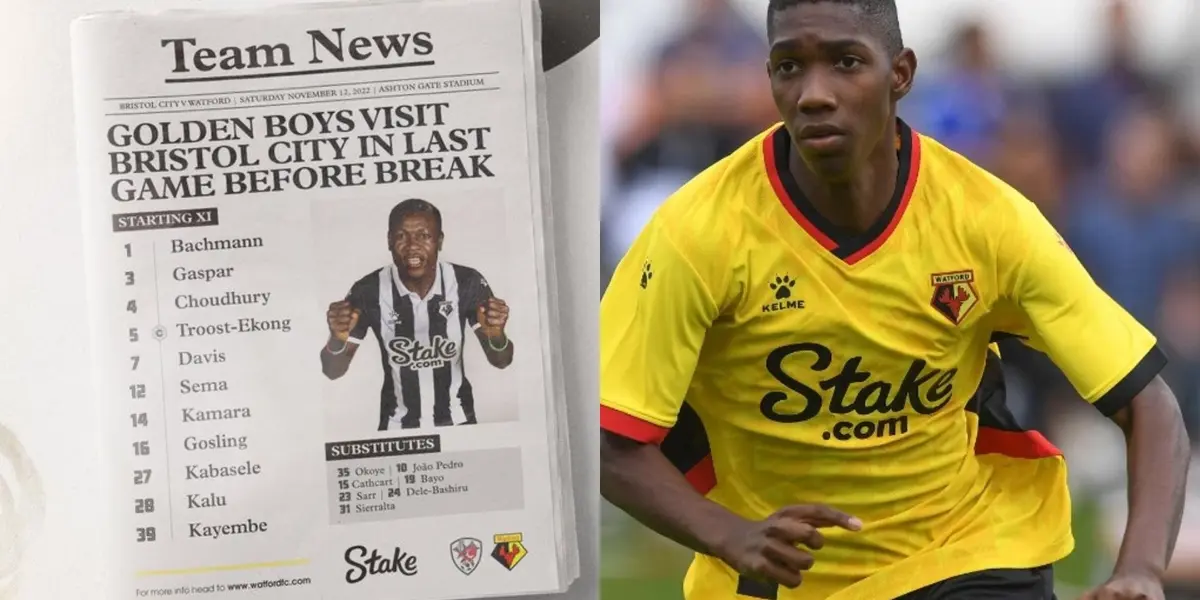 Yaser Asprilla no dio buenas noticias desde el Watford de Inglaterra.