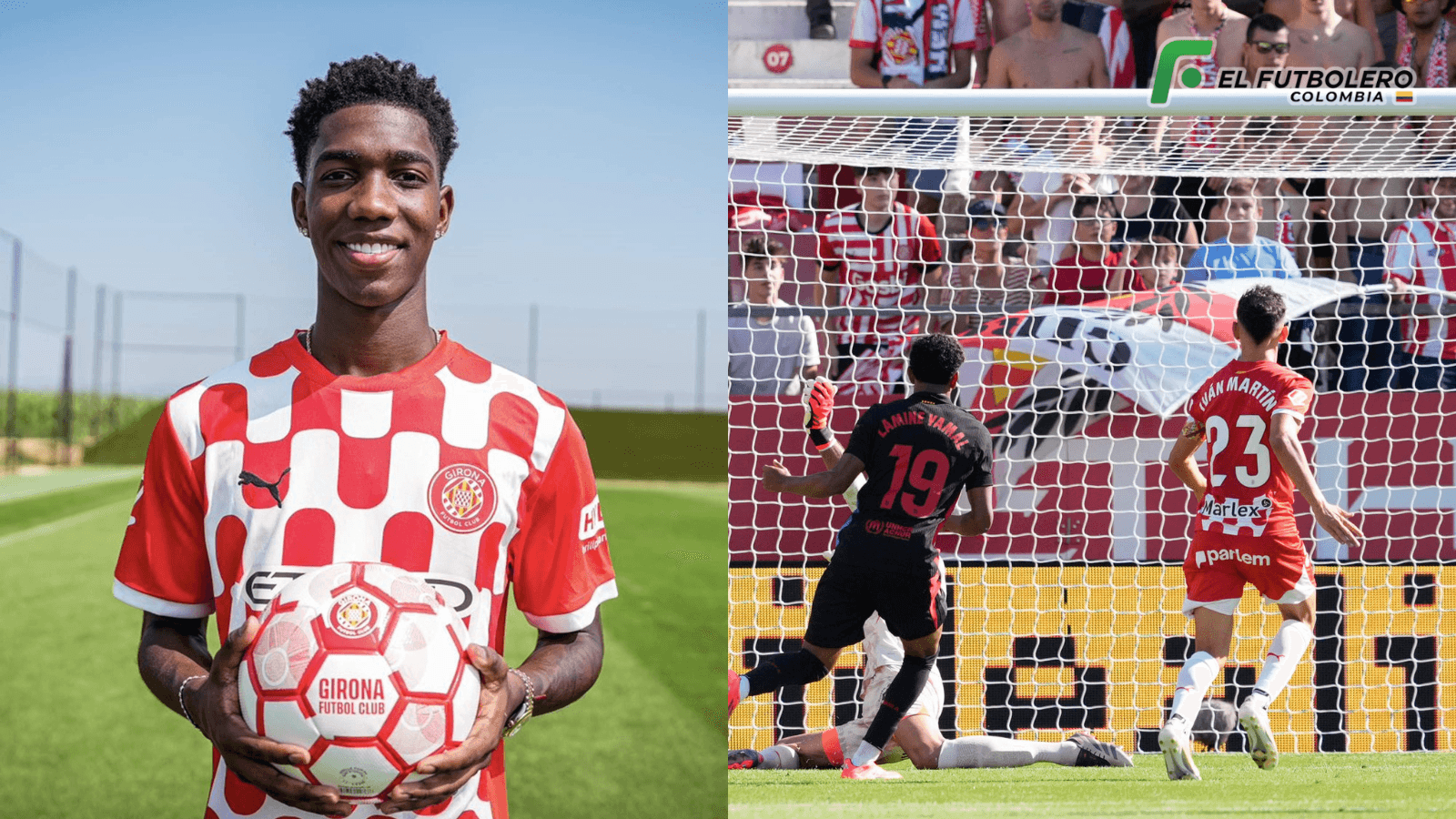 Yaser Asprilla Foto: Girona FC y LaLiga