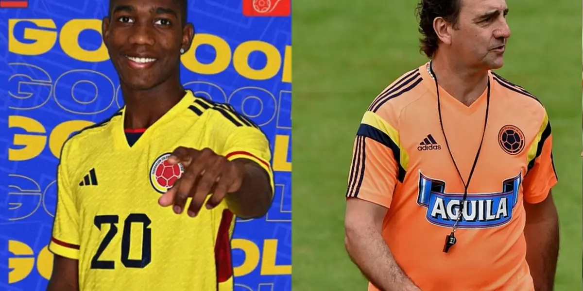 Yaser Asprilla marcó un golazo en la goleada 4-1 de la Selección Colombia ante Guatemala