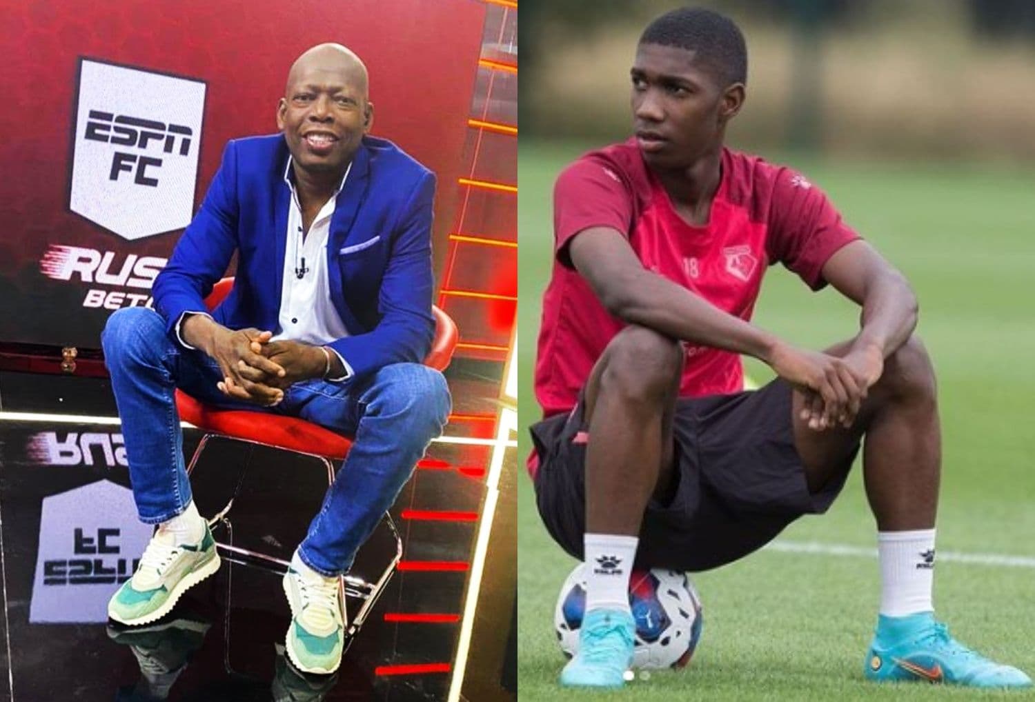 Yaser Asprilla ya está en Inglaterra con el Watford.