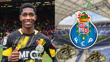 Yasser Asprilla Foto: Watford, FC Porto y Escudoteca PN