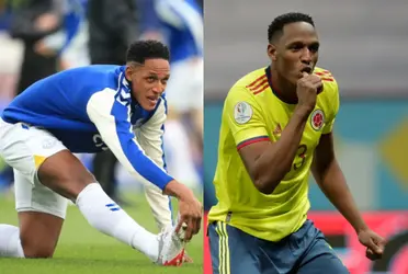 Yerry Mina estaba siendo ofrecido a un equipo en Brasil y el club aclaró que no quieren al defensor colombiano por una razón.