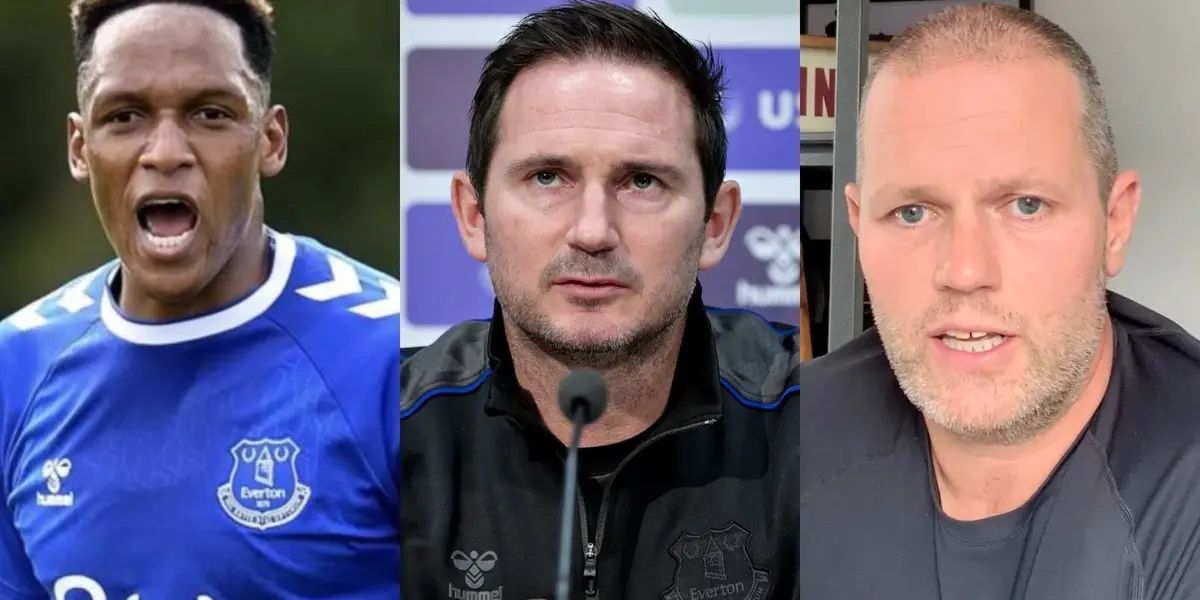 Yerry Mina ha pasado un duro momento por su reciente lesión, fue criticado por un médico en Inglaterra y su entrenador dio novedades de su caso.