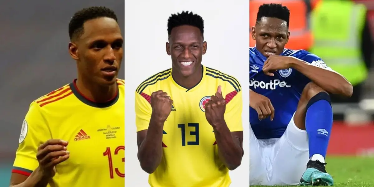 Yerry Mina ha sido borrado de la Selección Colombia y en el Everton de Inglaterra no le dan buenas noticias.