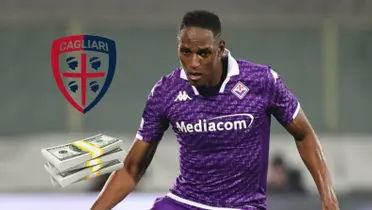 Yerry Mina jugará para el Cagliari de la Serie A.