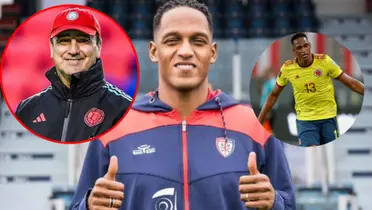 Yerry Mina le dio una buena noticia a Néstor Lorenzo y selección Colombia (Fotos: El Tiempo, Futbolred, El Deportivo)